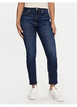Tommy Hilfiger Jeansy WW0WW42204 Granatowy Slim Fit ze sklepu MODIVO w kategorii Jeansy damskie - zdjęcie 182726102