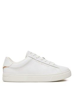Tommy Hilfiger Sneakersy Essential Court FW0FW08320 Biały ze sklepu MODIVO w kategorii Buty sportowe damskie - zdjęcie 182726120