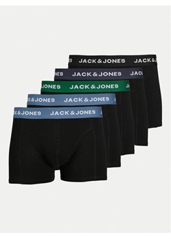 Jack&Jones Komplet 5 par bokserek 12254366 Czarny ze sklepu MODIVO w kategorii Majtki męskie - zdjęcie 182726122