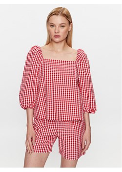 United Colors Of Benetton Bluzka 5YCNDQ04M Różowy Regular Fit ze sklepu MODIVO w kategorii Bluzki damskie - zdjęcie 182726181