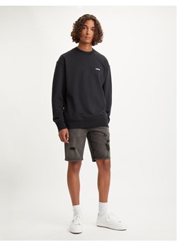 Levi's® Szorty jeansowe 398640099 Czarny Straight Fit ze sklepu MODIVO w kategorii Spodenki męskie - zdjęcie 182726193