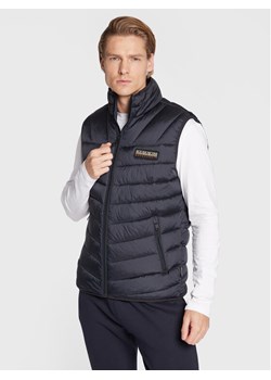 Napapijri Kamizelka Aerons V 3 NP0A4GJM Czarny Regular Fit ze sklepu MODIVO w kategorii Kamizelki męskie - zdjęcie 182726194
