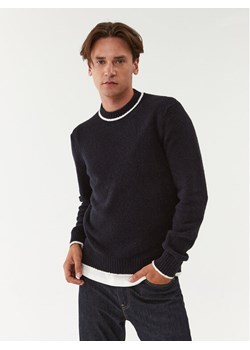 United Colors Of Benetton Sweter 104AK104Q Granatowy Regular Fit ze sklepu MODIVO w kategorii Swetry męskie - zdjęcie 182726264