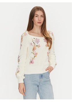 TWINSET Sweter 251TP3642 Beżowy Regular Fit ze sklepu MODIVO w kategorii Swetry damskie - zdjęcie 182726293