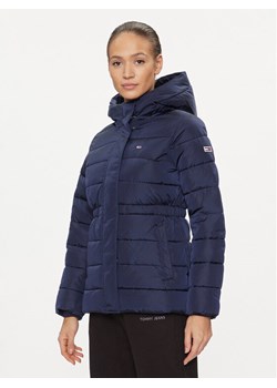Tommy Jeans Kurtka zimowa DW0DW14302 Granatowy Slim Fit ze sklepu MODIVO w kategorii Kurtki damskie - zdjęcie 182726294