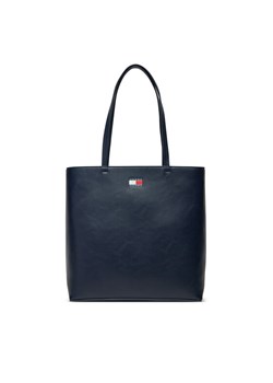 Tommy Jeans Torebka Tjw Ess Must Tote AW0AW17390 Granatowy ze sklepu MODIVO w kategorii Torby Shopper bag - zdjęcie 182726321
