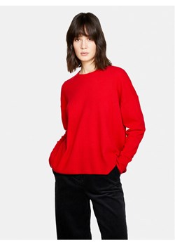 Sisley Sweter 1044M103K Czerwony Boxy Fit ze sklepu MODIVO w kategorii Swetry damskie - zdjęcie 182726330