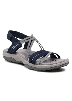 Skechers Sandały Takes Two 163112/NVY Granatowy ze sklepu MODIVO w kategorii Sandały damskie - zdjęcie 182726351