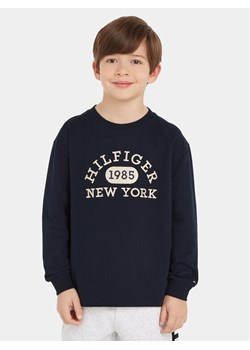 Tommy Hilfiger Bluzka KB0KB08549 S Granatowy Regular Fit ze sklepu MODIVO w kategorii T-shirty chłopięce - zdjęcie 182726360