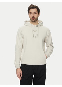 adidas Bluza Messi JC9474 Beżowy Regular Fit ze sklepu MODIVO w kategorii Bluzy męskie - zdjęcie 182726443