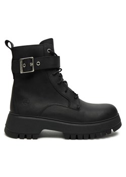 Timberland Botki Mid Lace Boot TB0A6FBWW021 Czarny ze sklepu MODIVO w kategorii Botki - zdjęcie 182726461