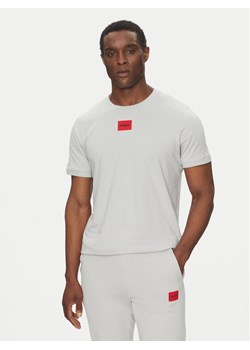 HUGO T-Shirt Diragolino212 50447978 Szary Regular Fit ze sklepu MODIVO w kategorii T-shirty męskie - zdjęcie 182726501