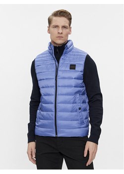 Boss Kamizelka Odeno1 50505255 Fioletowy Slim Fit ze sklepu MODIVO w kategorii Kamizelki męskie - zdjęcie 182726520