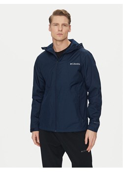 Columbia Kurtka przeciwdeszczowa Inner Limits II EO0088 Granatowy Regular Fit ze sklepu MODIVO w kategorii Kurtki męskie - zdjęcie 182726522