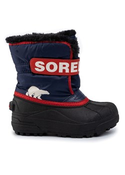 Sorel Śniegowce Childrens Snow Commander NC1960 Granatowy ze sklepu MODIVO w kategorii Buty zimowe dziecięce - zdjęcie 182726533