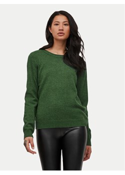 Vila Sweter Ril 14054177 Zielony Regular Fit ze sklepu MODIVO w kategorii Swetry damskie - zdjęcie 182726550