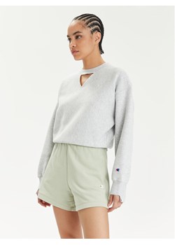 Champion Bluza 117345 Szary Custom Fit ze sklepu MODIVO w kategorii Bluzy damskie - zdjęcie 182726551