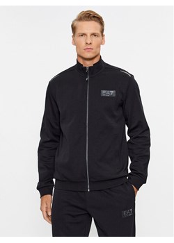 EA7 Emporio Armani Bluza 6RPM83 PJARZ 1200 Czarny Regular Fit ze sklepu MODIVO w kategorii Bluzy męskie - zdjęcie 182726552