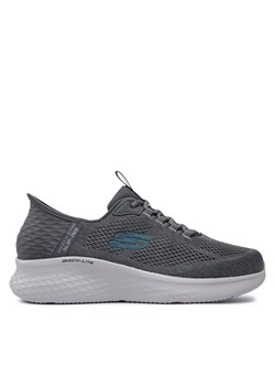 Skechers Sneakersy Slip_Ins 232466 Szary ze sklepu MODIVO w kategorii Buty sportowe męskie - zdjęcie 182726650