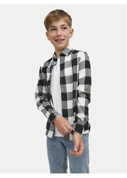 Jack&Jones Junior Koszula Gingham 12183050 Szary Regular Fit ze sklepu MODIVO w kategorii Koszule chłopięce - zdjęcie 182726651