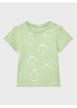 United Colors Of Benetton T-Shirt 3F93A102L Zielony Relaxed Fit ze sklepu MODIVO w kategorii Koszulki niemowlęce - zdjęcie 182726691
