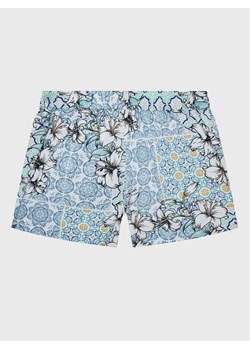 Guess Szorty materiałowe K3GD06 WFBN0 Niebieski Relaxed Fit ze sklepu MODIVO w kategorii Kąpielówki chłopięce - zdjęcie 182726773