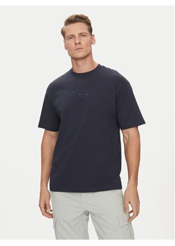 Vans T-Shirt Essential VN000HPZ Granatowy Loose Fit ze sklepu MODIVO w kategorii T-shirty męskie - zdjęcie 182726790