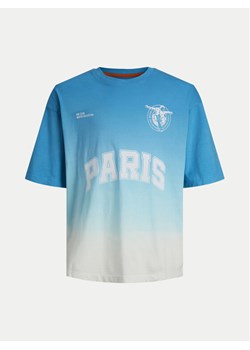 Jack&Jones Junior T-Shirt Jcocsc 12257685 Niebieski Volume Fit ze sklepu MODIVO w kategorii T-shirty chłopięce - zdjęcie 182726791