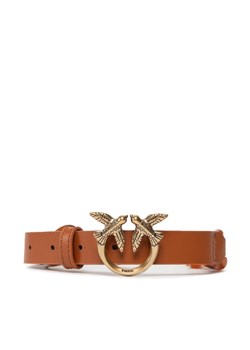 Pinko Pasek Damski Love Day Turtle Chain Belt H2 PE 22 PLT01 1H2113 Y85T Brązowy ze sklepu MODIVO w kategorii Paski damskie - zdjęcie 182726893