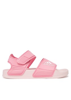 adidas Sandały adilette IH3634 Różowy ze sklepu MODIVO w kategorii Sandały dziecięce - zdjęcie 182726914
