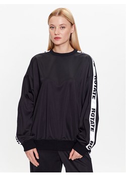 ROTATE Bluza Long 700162100 Czarny Relaxed Fit ze sklepu MODIVO w kategorii Bluzy damskie - zdjęcie 182726993