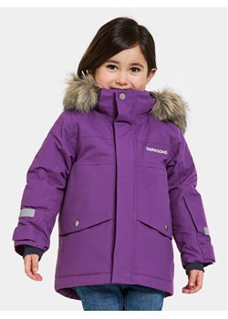 Didriksons Kurtka zimowa Bjärven 505470 Fioletowy Regular Fit ze sklepu MODIVO w kategorii Kurtki dziewczęce - zdjęcie 182726994