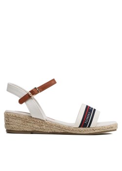 Tommy Hilfiger Espadryle Rope Wedge T3A7-32777-0048X100 M Biały ze sklepu MODIVO w kategorii Espadryle damskie - zdjęcie 182727004