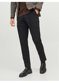 Jack&Jones Chinosy Marco 12237523 Czarny Slim Fit ze sklepu MODIVO w kategorii Spodnie męskie - zdjęcie 182727053