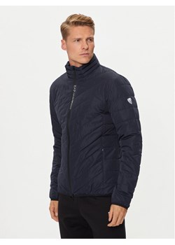 EA7 Emporio Armani Kurtka puchowa 8NPB13 PNE1Z 1562 Granatowy Regular Fit ze sklepu MODIVO w kategorii Kurtki męskie - zdjęcie 182727061