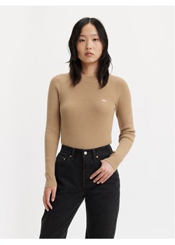 Levi's® Sweter A0719-0017 Beżowy Slim Fit ze sklepu MODIVO w kategorii Swetry damskie - zdjęcie 182727131