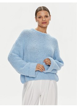 American Vintage Sweter Zolly ZOL18AE24 Niebieski Regular Fit ze sklepu MODIVO w kategorii Swetry damskie - zdjęcie 182727150