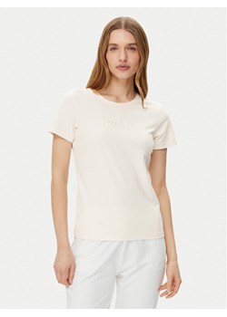 Guess T-Shirt O5GI02 KBBU1 Écru Regular Fit ze sklepu MODIVO w kategorii Bluzki damskie - zdjęcie 182727164