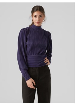 Vero Moda Bluzka 10295544 Fioletowy Regular Fit ze sklepu MODIVO w kategorii Bluzki damskie - zdjęcie 182727173
