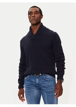 Boss Sweter 50523564 Granatowy Regular Fit ze sklepu MODIVO w kategorii Swetry męskie - zdjęcie 182727222