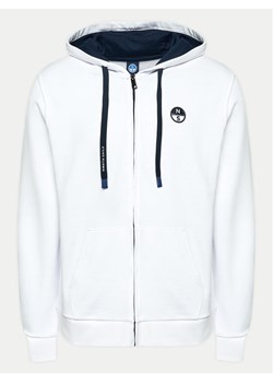 North Sails Bluza 691224 Biały Regular Fit ze sklepu MODIVO w kategorii Bluzy męskie - zdjęcie 182727241