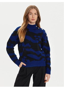 Morgan Sweter 242-MFELIX Niebieski Regular Fit ze sklepu MODIVO w kategorii Swetry damskie - zdjęcie 182727254