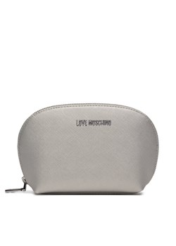LOVE MOSCHINO Kosmetyczka JC5353PP4IK2390B Srebrny ze sklepu MODIVO w kategorii Kosmetyczki - zdjęcie 182727264