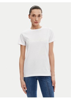 Silvian Heach T-Shirt GPP25110TS Biały Regular Fit ze sklepu MODIVO w kategorii Bluzki damskie - zdjęcie 182727290