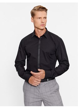 Hugo Koszula Keidi 50500966 Czarny Slim Fit ze sklepu MODIVO w kategorii Koszule męskie - zdjęcie 182727353