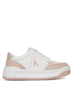 Calvin Klein Jeans Sneakersy V3A9-82020-1355X134 Biały ze sklepu MODIVO w kategorii Buty sportowe dziecięce - zdjęcie 182727432