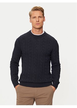 United Colors Of Benetton Sweter 1335U107G Granatowy Regular Fit ze sklepu MODIVO w kategorii Swetry męskie - zdjęcie 182727481