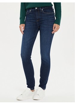 Tommy Hilfiger Jeansy Como WW0WW42485 Granatowy Skinny Fit ze sklepu MODIVO w kategorii Jeansy damskie - zdjęcie 182727654