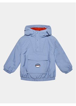United Colors Of Benetton Kurtka anorak 24OXCN02T Niebieski Regular Fit ze sklepu MODIVO w kategorii Kurtki chłopięce - zdjęcie 182727664