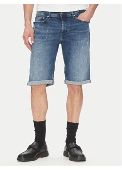 KARL LAGERFELD Szorty jeansowe 265820 552832 Granatowy Regular Fit ze sklepu MODIVO w kategorii Spodenki męskie - zdjęcie 182727684